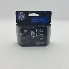 New HP 63XL/65XL F6U62AN Black Ink Cartridge