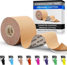 Waterproof 16ft Kinesiology Tape - Ultimate Support for Muscles & Joints 3.35 per gallon
