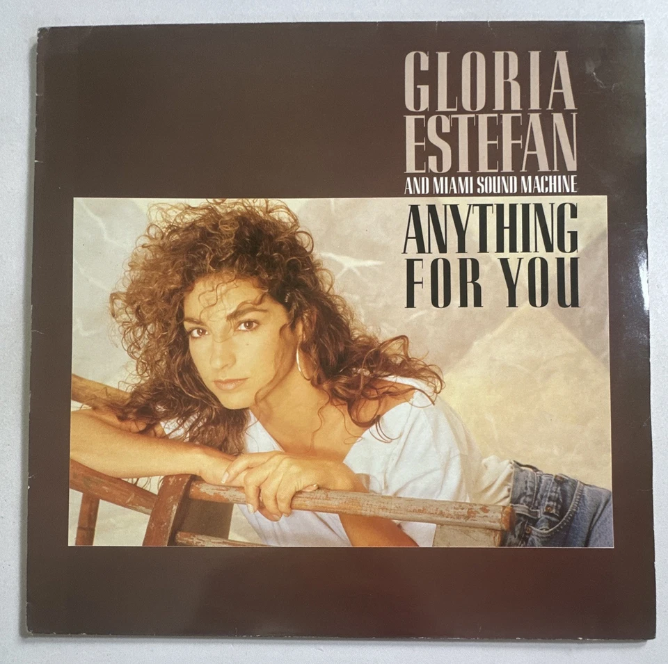 Gloria Estefan Miami Sound Machine Anything For You Lp Vinyl Record EX / VG+ - Image 2 of 4
