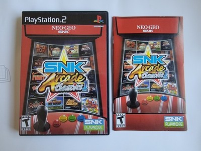 SNK Arcade Classics, Vol. 1 PS2 Sony PlayStation 2 2008 CIB Mint Disc FREE S/H