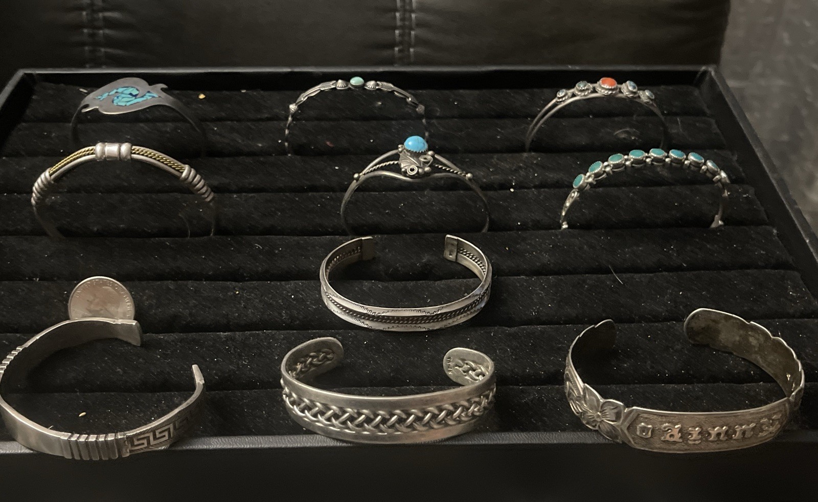 Large Sterling Silver Cuff Bracket Collection - image 1