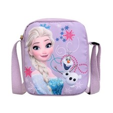 Disney Frozen Elsa Anna  princess children's Gift Shoulder Mobile Phone Pink