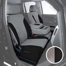 For Acura RDX 24-25 Saddleman Canvas 2nd Row Gray w Black Custom Seat Covers