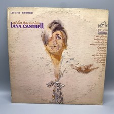 Lana Cantrell And Then There Was Lana RCA Victor LSP-3755 Stereo LP Record
