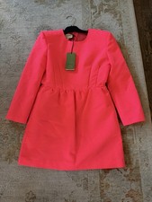 Gucci Pink Textured Crepe Mini Dress IT 42 - NWT Pockets NEW With Tags