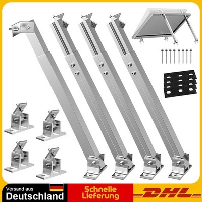 PV Aufständerung Solarmodul Halter Wand Dach Boden Balkonkraftwerk