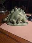 Vintage Sinclair Dinoland Green Stegosaurus Dinosaur Gas & Oil World's Fair