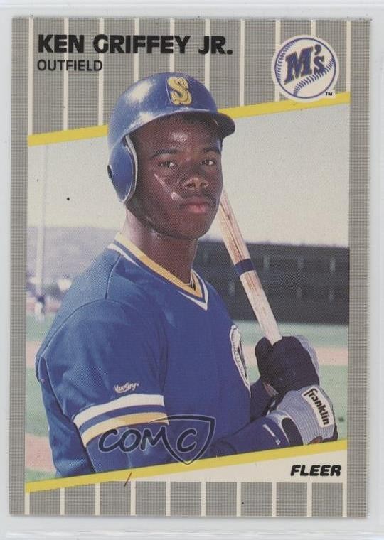 1989 Fleer Ken Griffey Jr #548 Rookie RC HOF