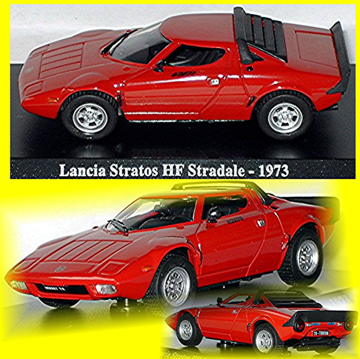 Lancia Stratos HF Stradale 1970-82 rot red 1:43 | eBay