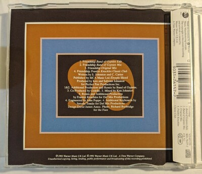 Sabrina Johnston シングル 45rpm レコード　新品 Sabrina Johnston ‎Friendship EastWest ‎YZ 637 CD Single German NM