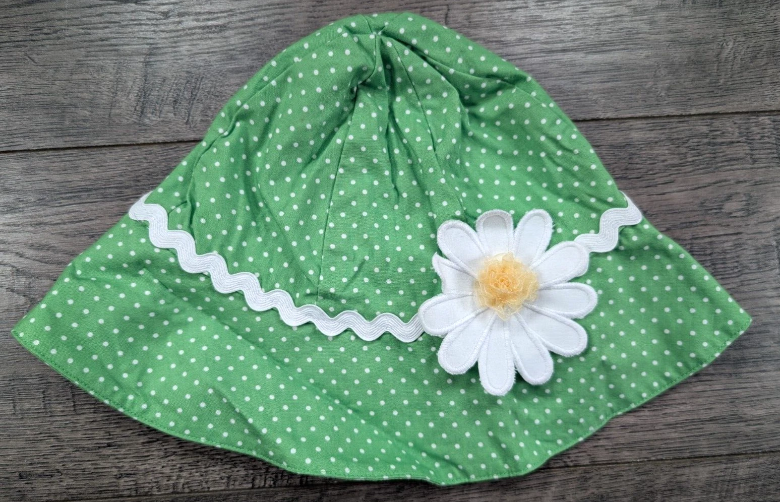 Baby Girl Clothes New Gymboree 12-18 Month Daisy Turtles Sun Hat