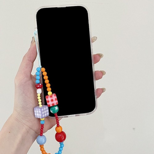 Bracelet Mobile Téléphone Charm Perles Chaîne Mode Bijoutier Anti-Perte Téléphone Cordon - Photo 24/51