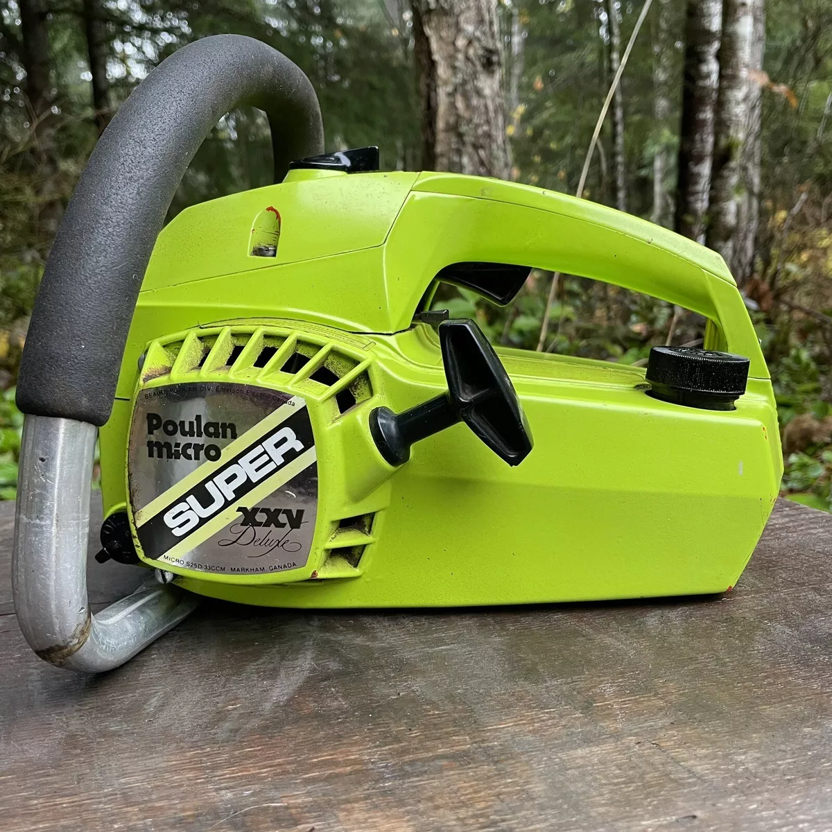 Poulan Super XXV Top Handle Limbing Saw Vintage Chainsaw eBay