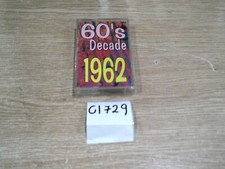 60's Decade 1962 Various Artists Cassette Tape