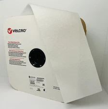 Velcro Brand 6” LOOP ONLY Sew On -White -Sold By The Yard USA