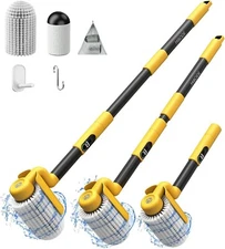 MIBODE M9 Electric Spin Scrubber Brush Roller Brush 2 speed clean grout stain