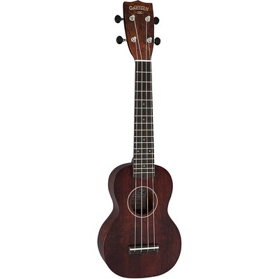 Gretsch G9100-L Soprano Long-Neck Ukulele Ovangkol Fingerboard Vintage Mahogany
