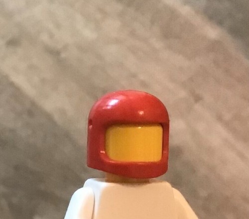 LEGO Red Classic Space Helmet with Thin Chin Strap