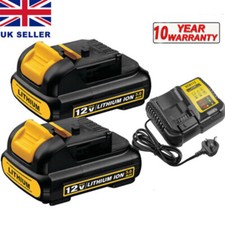 10.8V / 12V 6.0Ah 3.0Ah Battery for Dewalt DCB120 DCB127 DCB121 DCB123 DCB125