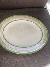 Antique Rare Burgess & Hill Burleighware Claremont Medium Platter Cica 1920s