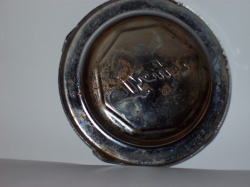 Vintage Thayer Baby Buggy Hub Cap 1940s-50s Rare 3 7/8" Center Cap - Picture 4 of 4