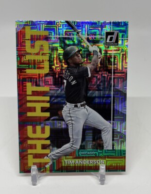 2022 Panini Donruss Tim Anderson The Hit List Vector #THL-3