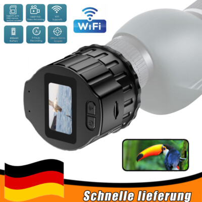 2K Wifi Okular Kamera 1.5Zoll TFT Schirm Astronomie Elektronisches Okular + Akku