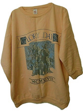 vintage Glory Day MCMXLVII sweater size Small Peach National Screenprint Label