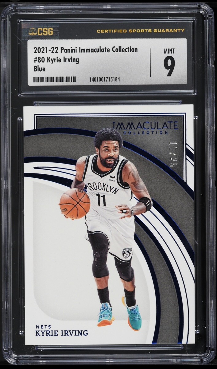 Kyrie Irving Patch 1/1 アービング immaculate Kyrie Irving 2018-19 Panini Incased Immaculate Patch Tag On