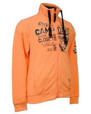 NEU CAMP DAVID BLUE SWEATJACKE Gr.L/XL JACKE LABEL-APPLIKATION CCB-1909-3023