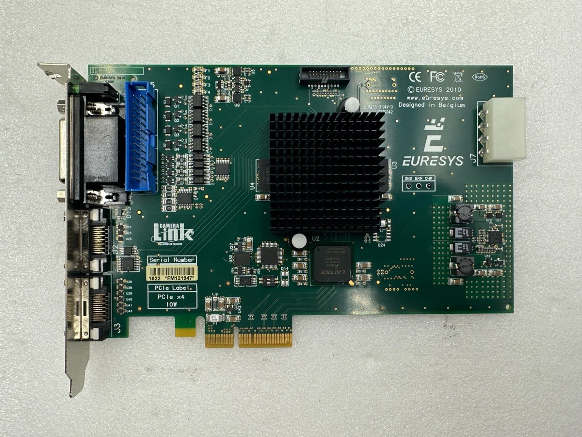 Euresys Grablink Full PCIe x4 10W Frame Grabber for Camera Link | eBay