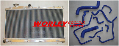 Radiator For Subaru Liberty BL BP 2.0L 2.5L Non-Turbo 2003-2009 & BLUE HOSE new