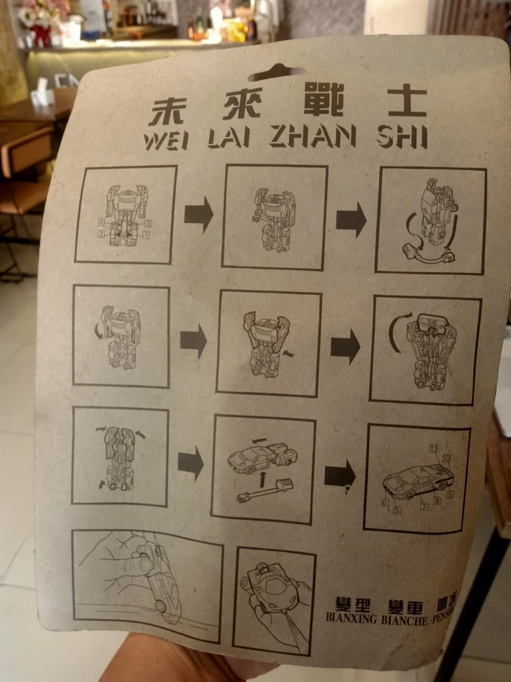 Vintage Bootleg Transformers G1 Stormtrooper Decepticon Rage Squirting - Image 3 of 4