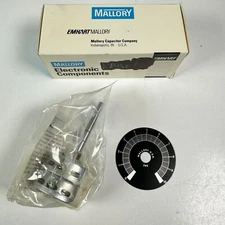 Mallory Potentiometer 600 Ohm 4 Watt 15 Watt Audio Rotary L600 L Pad