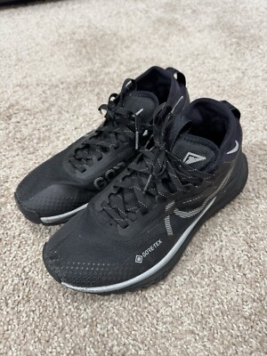 Nike React Pegasus Trail 4 GTX Black Wolf Grey DJ7929 001 Womens
