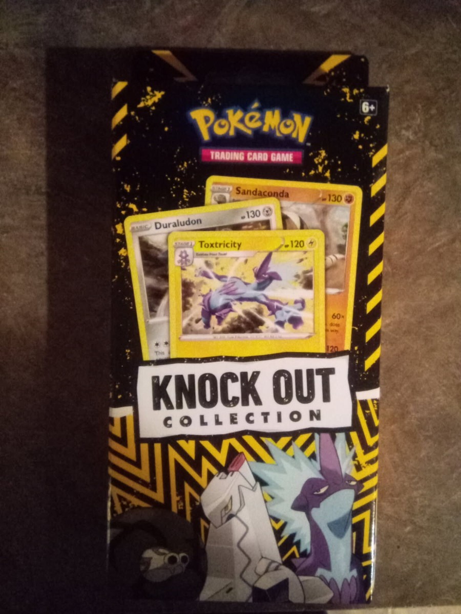 2022 Pokemon - Knockout Collection: Toxtricity [3 Foils, 2