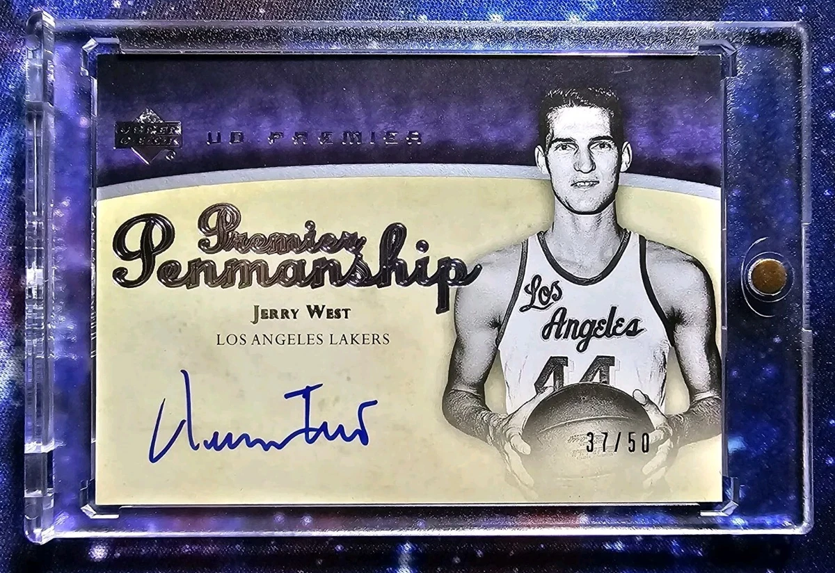 Upper Deck Jerry West Basketball Autographed Sports Trading Cards