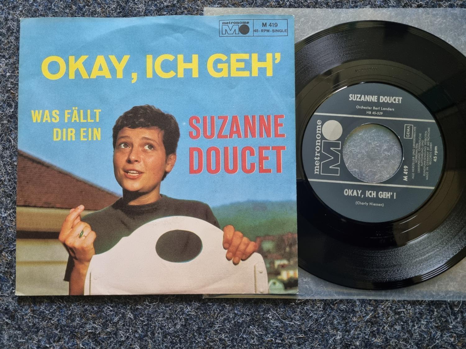 7"" Single Vinyl Suzanne Doucet - Okay, ich geh'