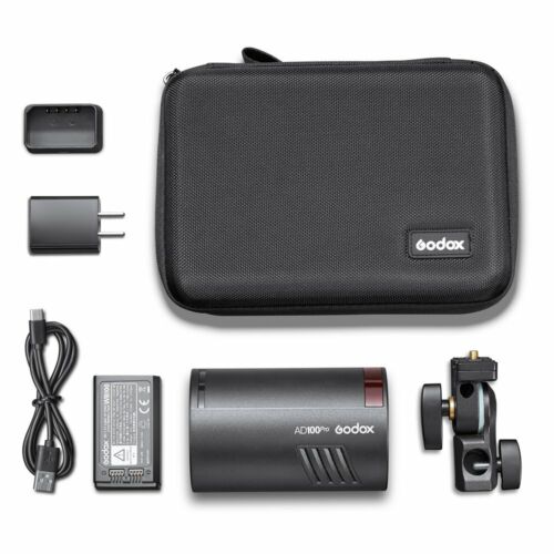 Godox AD100Pro TTL Pocket Flash 100W 2.4G Wireless HSS 1/8000s Speedlite + AK-R1 - Bild 7 von 20