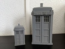 Paintable Dr Who Tardis Model Kit Prop Replica Scifi TV Doctor Geek Gift Figure
