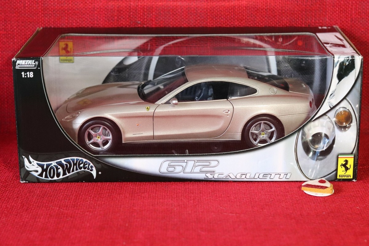 本当に信頼出来る店 Hot Wheels - Ferrari - 612 Scaglietti - 1:18 (1/18) - Red その他