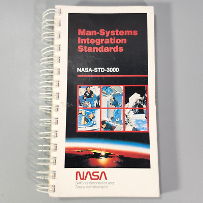 NASA-STD-3000 Handbook Man-Systems Integration Standards MSIS Vol 3 Book 1994