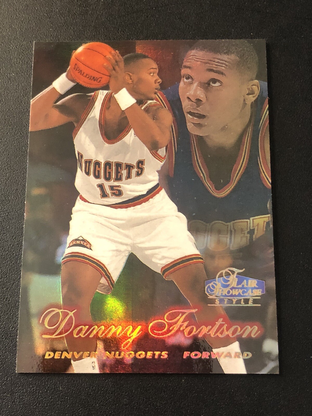 1997-98 Flair Showcase Row 2 Danny Fortson #24 Rookie RC
