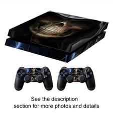 Grim Reaper Vinyl Decal Sticker Skin for PS4 Playstation4 Console & 2 Controller