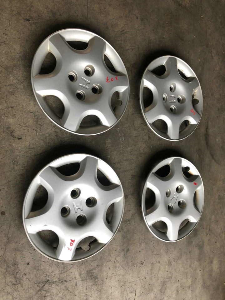 Крышка колеса 2000 HONDA CIVIC (колесо 14 дюймов) 6 спиц ступица чашка купе внешняя G - Изображение 3 из 4