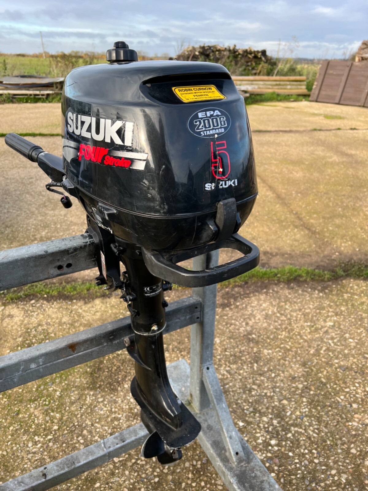 Suzuki 5hp 4Stroke Outboard engine eBay