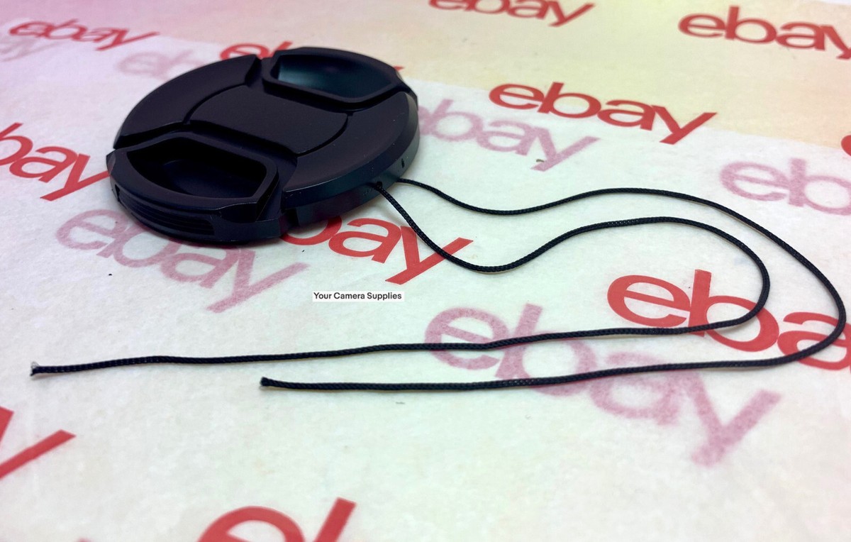 Tappo Obiettivo 37mm Tappo Obiettivo Anteriore A Scatto Per Fotocamera - Adatto A Canon, Nikon, Olympus, Sony, Diametro 37mm, Con Cordino A 55 Cover - Foto 12