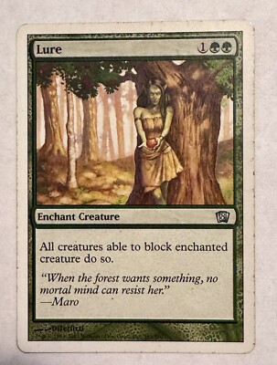 MTG Magic the Gathering Lure (263/361) Eighth Edition MP 8th Ed