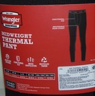 Wrangler Workwear Midweight Thermal Pant Black Moisture Wicking Black 2XL 44-46 — photo 3