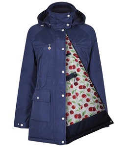 ladies patterned waterproof coats